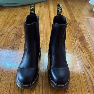 Dr. martens mid calf slip on boot